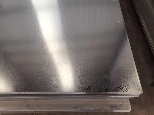 1250mm Dx51d Z100 Z275 Hot Dipped Galvanized Steel Sheet