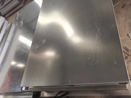 1250mm Dx51d Z100 Z275 Hot Dipped Galvanized Steel Sheet