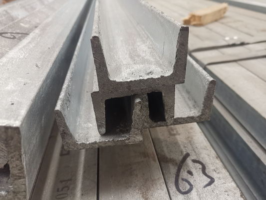 Q235b Galvanised Steel U Channel 100*50*5mm 25mm X 50 Mm X Thickness 5mm