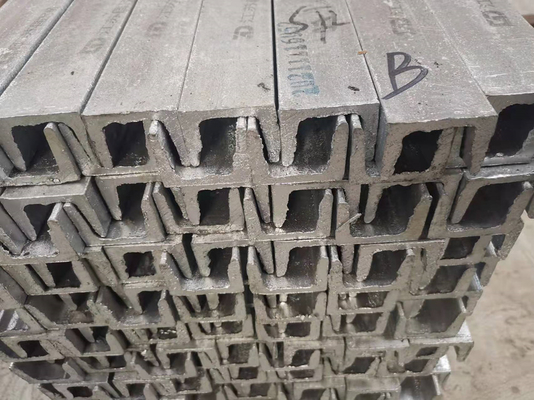 Jis Astm Standard Hot Galvanised U Channel Q235b