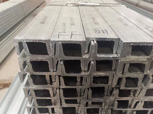 1.5mm Astm A36 Standard Structural Steel U Channel Hot Galvanized Bar Building Material