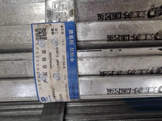 Hot Rolled ASTM Mild Steel Flat Bar 6m Hot Dipped Galvanized Iron