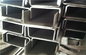 Mill 304 stainless steel U channel bar NO.1 finished AISI ASTM GB JIS
