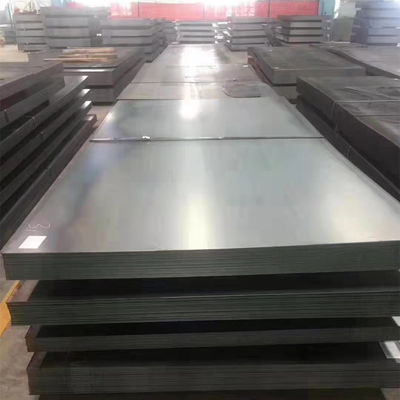 Hot Dipped Galvanized Steel Checkered Plate ASTM A36 SS400 5mm Thickness 5*10 FEET
