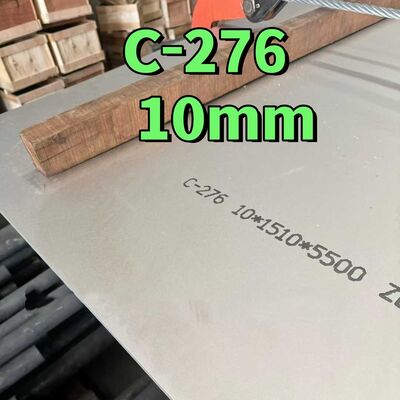 Hastelloy Alloy Steel Plate Material C276 UNS N10276 THK 10MM Width 2M X6M Length