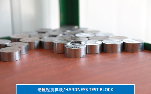 Hardness test block 34CrNiMo6+QT Alloy Structure Steel Bar Rod Annealed OD 55mm 6M Length 9