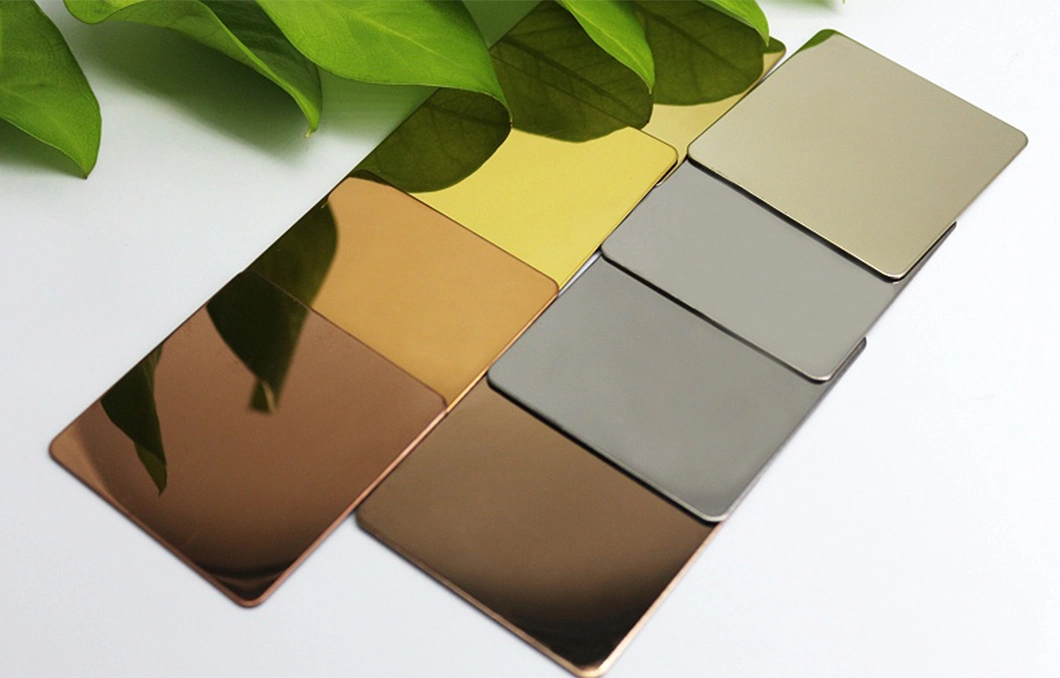 201 304 Mirror Laser Stainless Steel Sheet CD Circle For Wall Decoration Panel 0