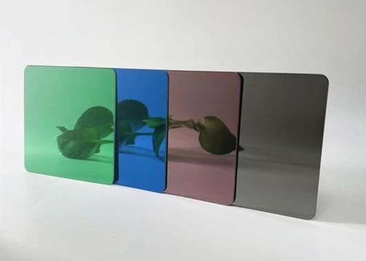 201 304 Mirror Laser Stainless Steel Sheet CD Circle For Wall Decoration Panel 10