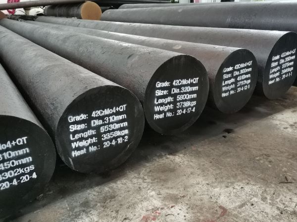 EN10204/3.1 Alloy Steel Grinding Rod 42CrMo4+QT Ø30mm X 2.5m Long HRC28-32 0