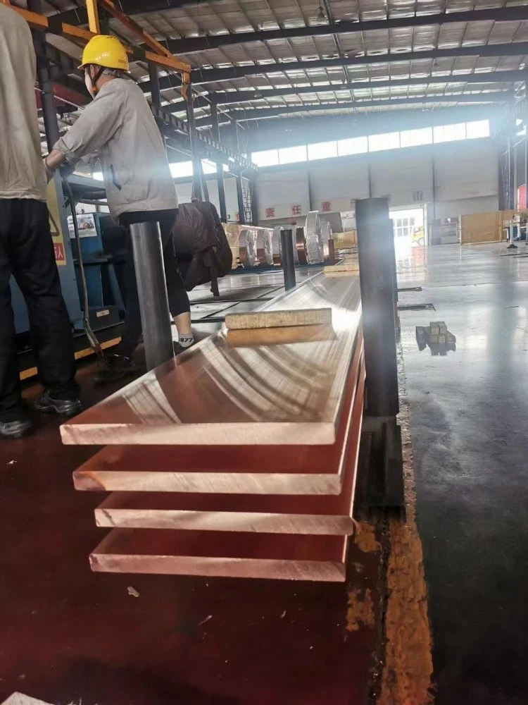 1/2H C1011 Cu-Dhp Pure Copper Plate C1100 C12200 C71500  C61400 C17200 0.5*600*2000 4