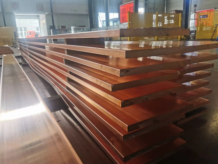 1/2H C1011 Cu-Dhp Pure Copper Plate C1100 C12200 C71500  C61400 C17200 0.5*600*2000 3