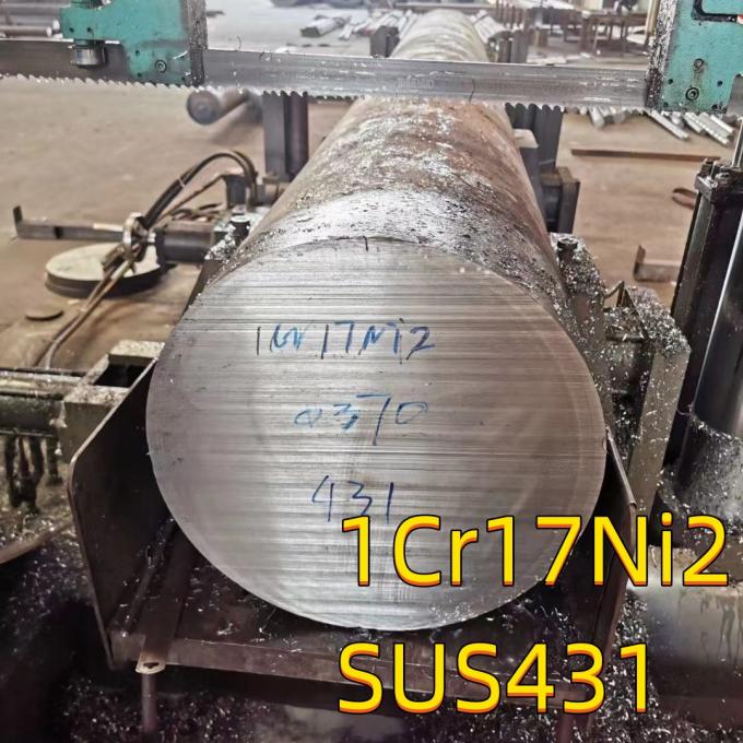 SUS 431 Forged Round Bar EN10088-5 X17CrNi16-2/1.4507 115mm 300mm Shaft 1