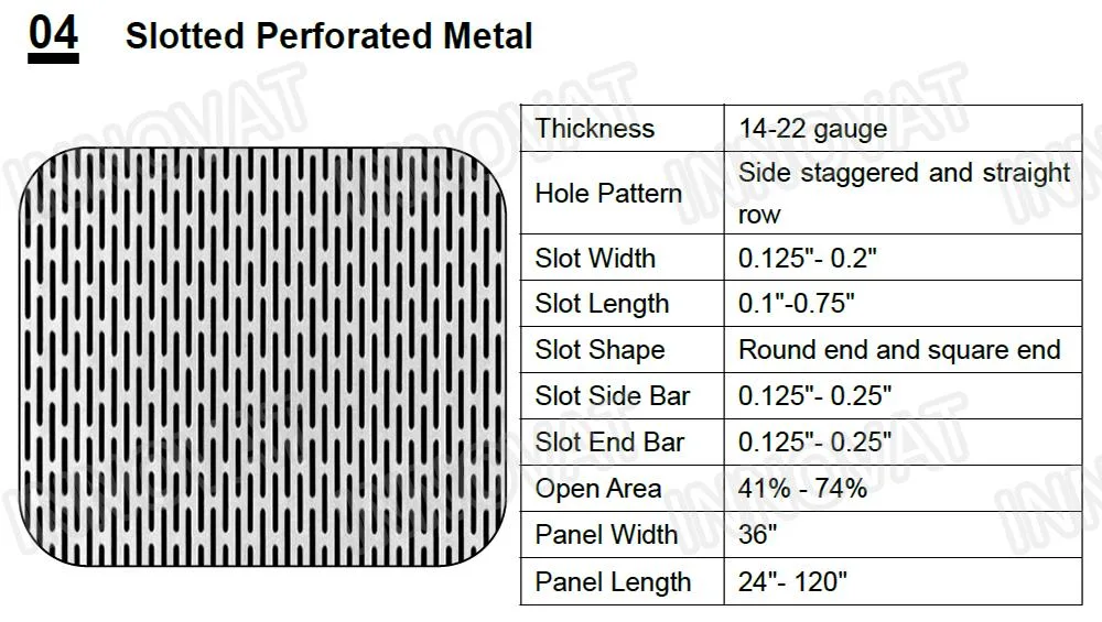 0.5-12mm 304 316 Stainless Steel Perforated Metal Sheet Filter Sheet Punched Plate 3