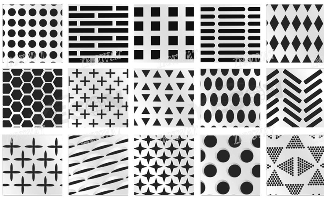 0.5-12mm 304 316 Stainless Steel Perforated Metal Sheet Filter Sheet Punched Plate 4
