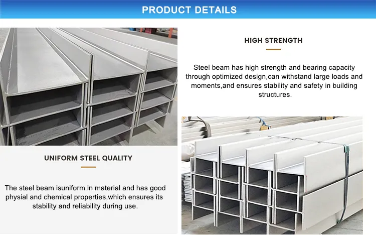 I Profile Beam 100x100x6x8mm 304 Stainless Steel H Beam Structure Welding For Building Materials 0