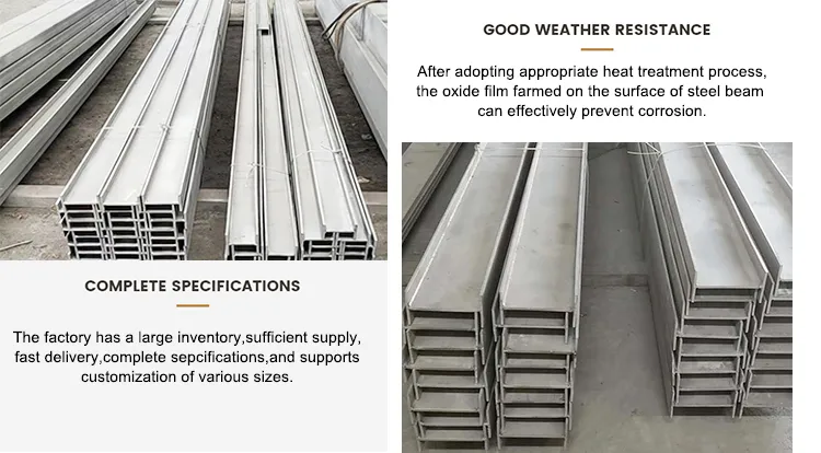 I Profile Beam 100x100x6x8mm 304 Stainless Steel H Beam Structure Welding For Building Materials 1