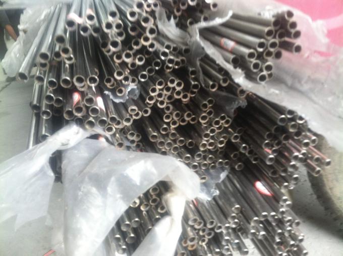 Grade 201 38*1.5  19*1.2 mm BA Polished Stainless Steel Pipe For Decorations 1