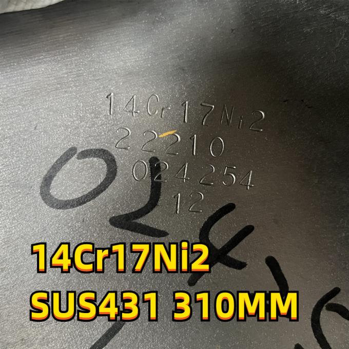 product-1-1 Soft Annealed Stainless Steel Round Bar Shaft Hot Rolled SS SUS431 310MM 0