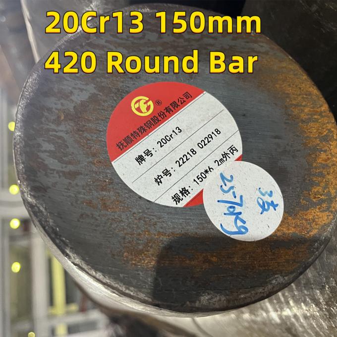 product-1-1 20Cr13 OD 170mm Stainless Steel Round Bar Forged Shaft Rod ASTM A276 420 1