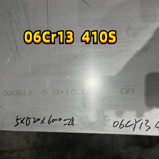 ASTM A240 410S Stainless Steel Plate SS410S 06Cr13 X6Cr13 Metal 60mm 0