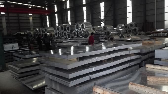 DX51D AZ120 Hot Dipped Al-Zn Alloy Coated Steel Sheet and Coil Galvanized Sheet Metal 1