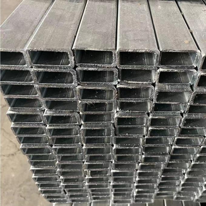 product-1-1 Carbon Steel Welded Rectangular Pipe ASTM A500 50*50*3mm Black ERW Square Tube 0