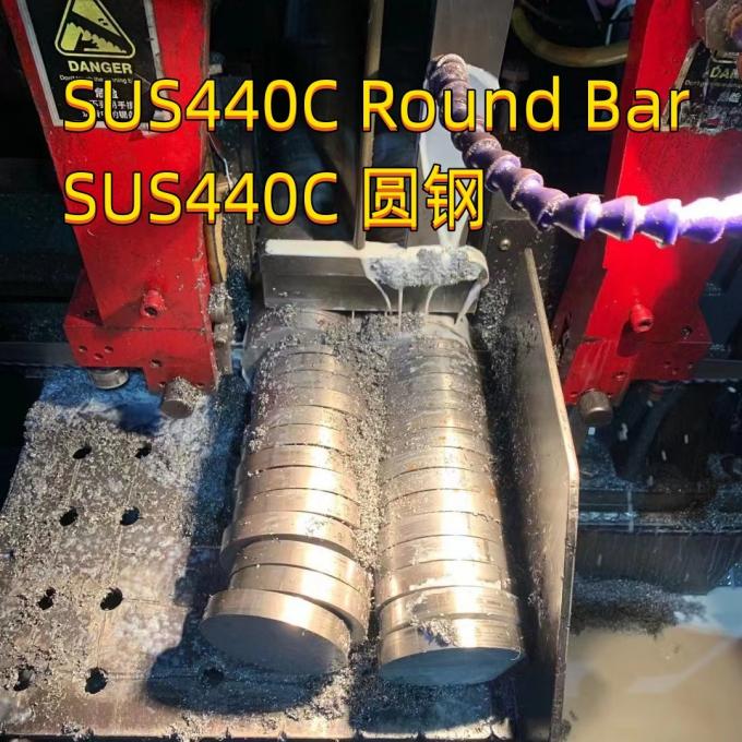 Alloy Polished 25mmDIN1.4125 Stainless Steel Round Bar UNS S44000  SUS 440C 0