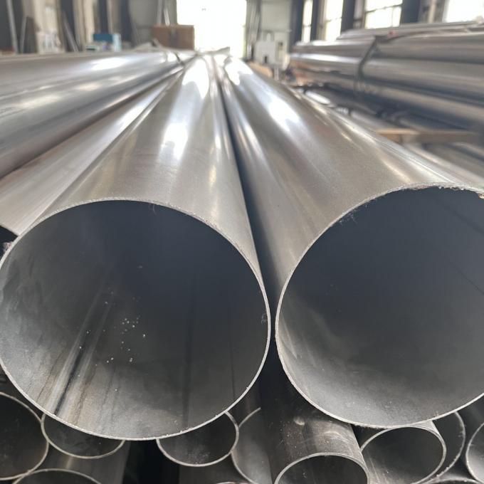 product-1-1 AISI 441 Ferritic Rolled Tube Pipe Welded With Internal And External Welding Cord Cleaned 2