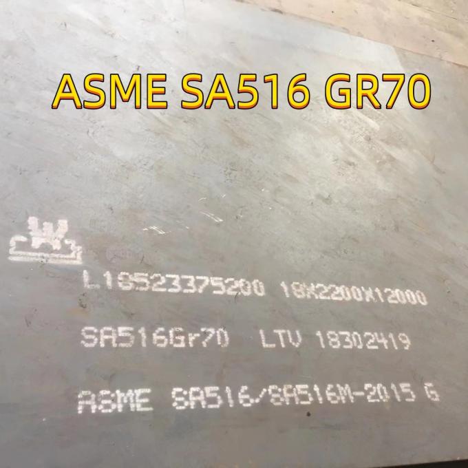 ASTM A516 GR 70 N Boiler Steel Plate For Pressure Vessel 1