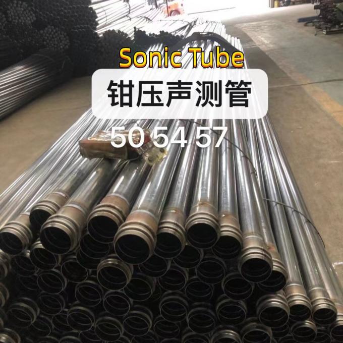 Dn 50--57mm Sonic Logging Pipe Sleeve Type Bridge Construction For Detective Channels 6