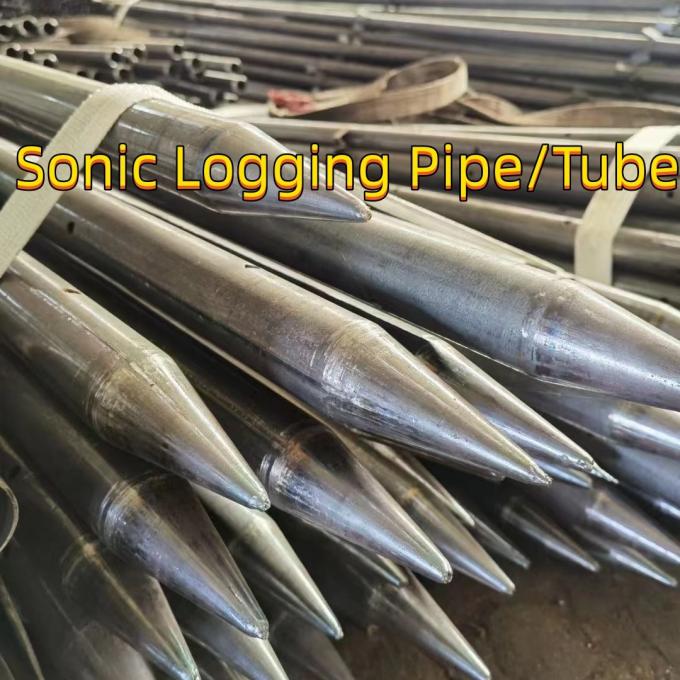 Dn 50--57mm Sonic Logging Pipe Sleeve Type Bridge Construction For Detective Channels 4