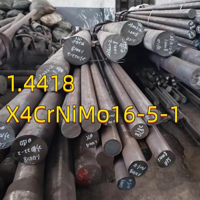 EN 1.4418 DIN X4CrNiMo16-5-1 165M Hot Rolled Forged Stainless Steel Round Bar SS Rod 80MM 0