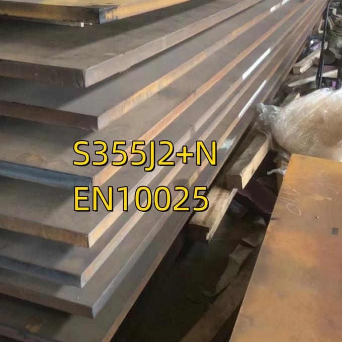 S355J2+N 10*1500*3000mm 1.0577 Steel Plate Hot Rolled Products Of Structural Steel EN 10025-2 3.1 Certificate 0