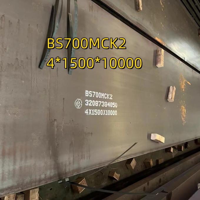 product-1-1 Hot Rolled BS700MCK2 High Strength Structural Steel Plate EN10149 S700MC 4*1500*10000mm 1