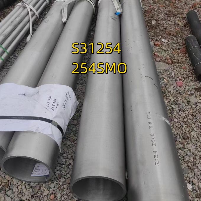product-1-1 Super Austenite 254SMO UNS S313254 Stainless Steel Seamless Tube 254Smo Pipe 1