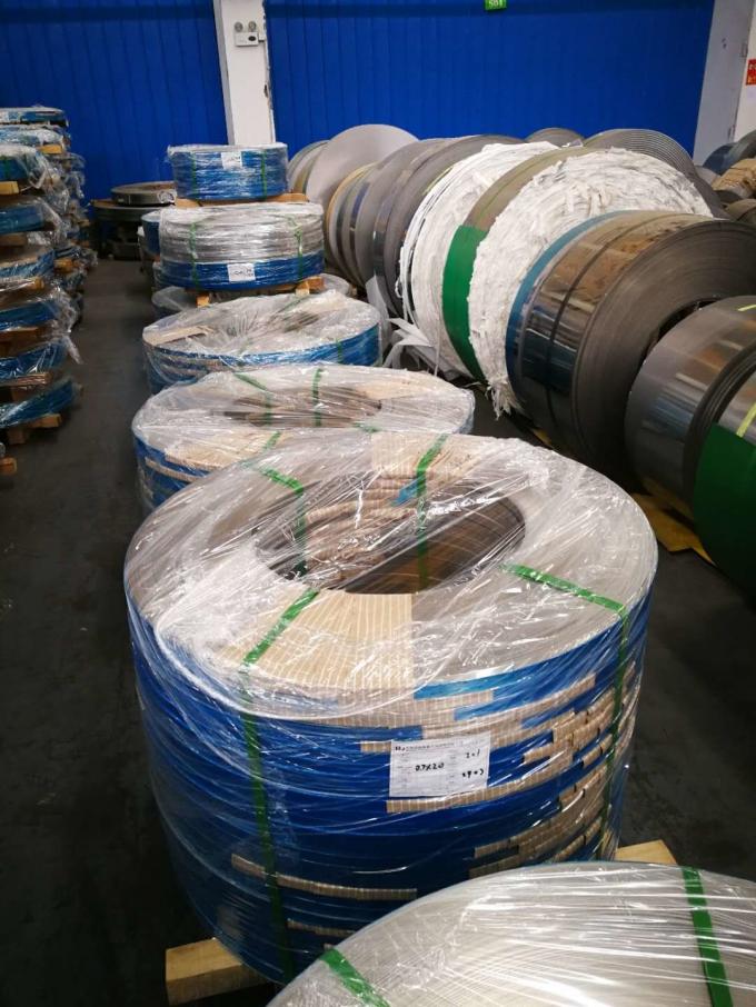 product-1-1 SUS301 Stainless Steel Coils Full Hard AISI 301 Metal Strip 4/4H 2B Finish 0