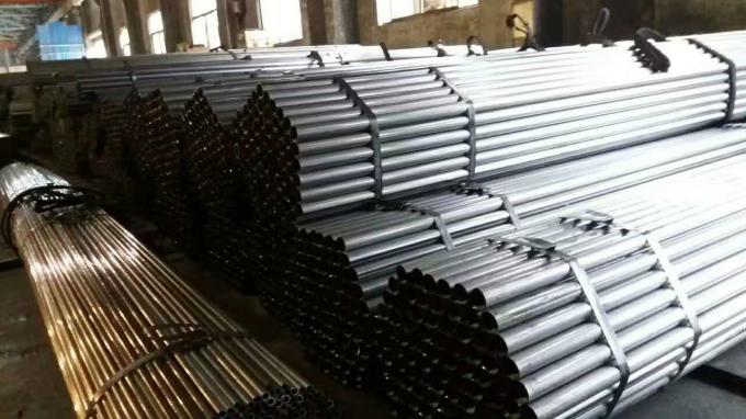 ERW Carbon Steel Pipe Application Automobile , Welded Steel Tube ST37 1