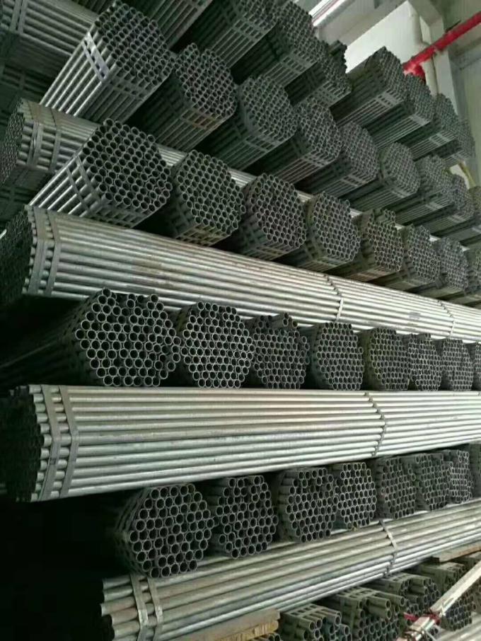 ERW Carbon Steel Pipe Application Automobile , Welded Steel Tube ST37 8