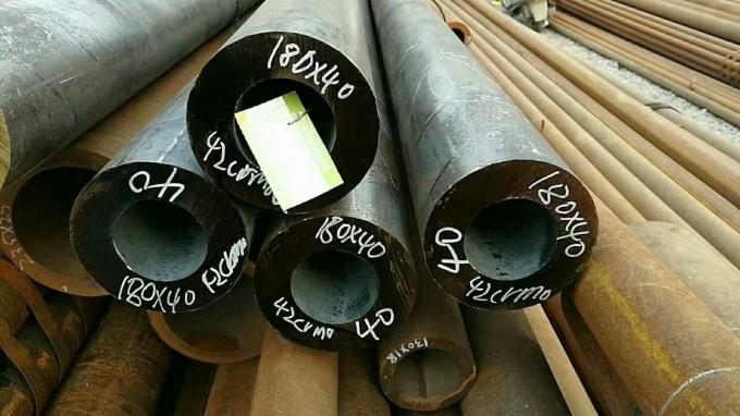 product-1-1 ESR Grade Seamless Steel Pipe SAE 4130 / En 41B OD 155mm X ID 110mm Hollow Pipe 4