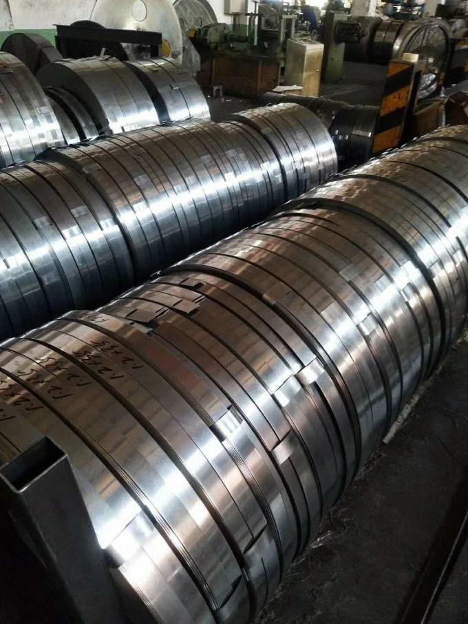 product-1-1 Spring Steel Strip 65Mn Cold Rolled Heat Treatments Steel Strips HRC 40 0