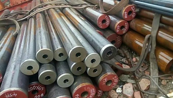 product-1-1 ESR Grade Seamless Steel Pipe SAE 4130 / En 41B OD 155mm X ID 110mm Hollow Pipe 0