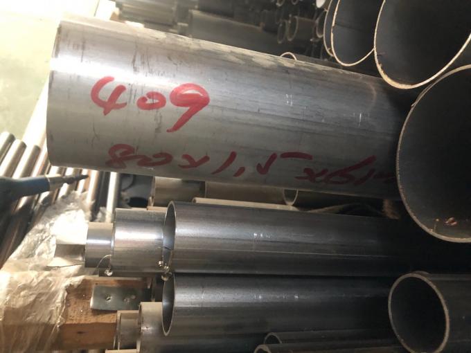 product-1-1 400 Series SUH409L Stainless Steel Welded Tube ASTM AISI 409L Weld Pipe For Exhaust Pipe 0
