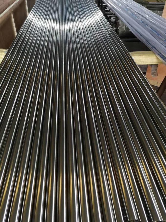 product-1-1 Food-Grade 304 Stainless Steel Sanitary Tubing, Valve, Fitting 304 Mirror Polished Stainless Steel Seamless Tube 2