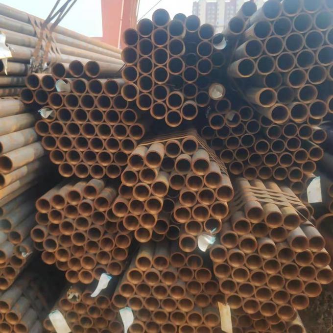 product-1-1 SA106 GR B Seamless Steel Tubing / SMLE Pipe BE Used For Water Treatment Equipment 3