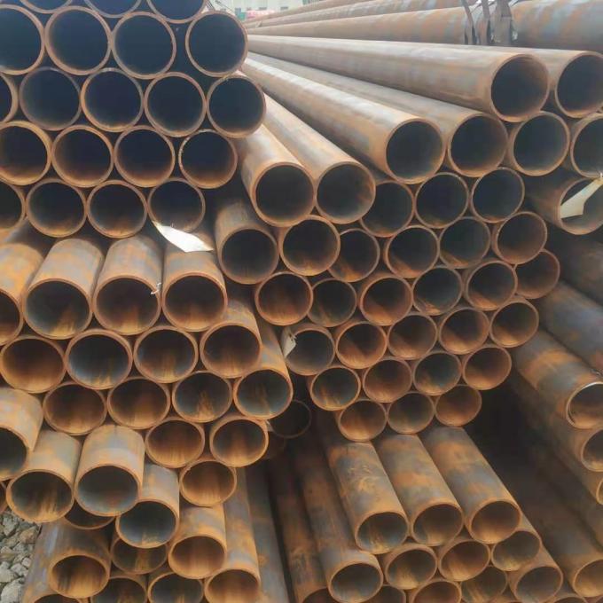 product-1-1 SA106 GR B Seamless Steel Tubing / SMLE Pipe BE Used For Water Treatment Equipment 2