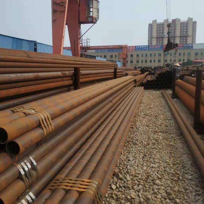 product-1-1 SA106 GR B Seamless Steel Tubing / SMLE Pipe BE Used For Water Treatment Equipment 1