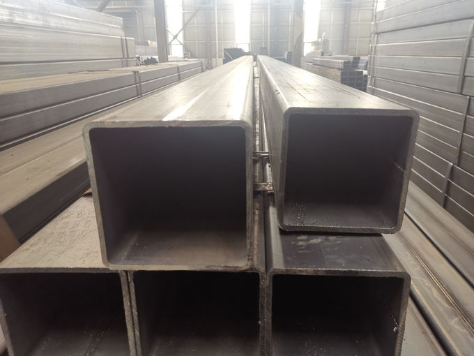 Black Carbon ERW Large Diameter Rectangular Tube En 10025 S355 100x200x6mm 1