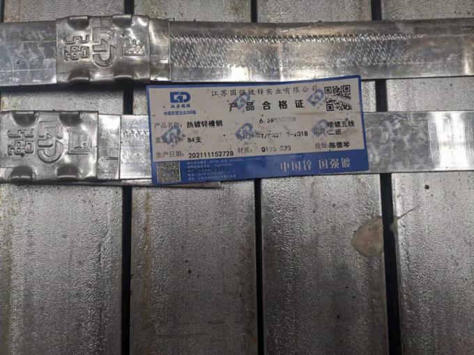 BV St37 Q235b U Channel Galvanized Steel Building Material Bar 2
