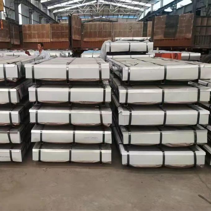 Cold Dipped Galvanized Sheets 100 Grams Per 1 Square Meter 6.0*1500*6000mm  Standards St 37 1