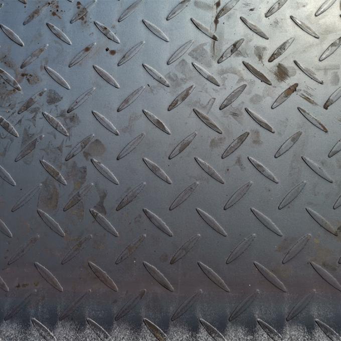 product-1-1 ASTM A36 Checkered Steel Plate Thickness 2mm-100 MM High Strength Steel Plate 1